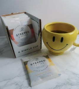 I’m excited to share a new way for you to enjoy single serve coffee. This eco-friendly brand delivers compostable bags to your door that only require hot water to brew your favorite flavor of single serve coffee. Steeped Coffee has found a way to get rid of those k-cups and other single serve coffee containers […] The post A New Idea for Single Serve Coffee appeared first on Optimistic Mommy. Steeped Coffee, Coffee Hacks, Coffee Container, Eco Friendly Brands, Single Serve Coffee, Compost Bags, Need Coffee, K Cups, Instant Coffee