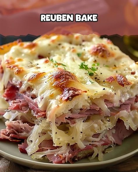 Recipes Ania Rueben Bake Reuben Casserole Keto, Ruben Bake, Rueben Bake, Reuben Bake Recipe, Reuben Bake, Beef Bake, 2023 Meals, Reuben Sandwiches, Reuben Casserole