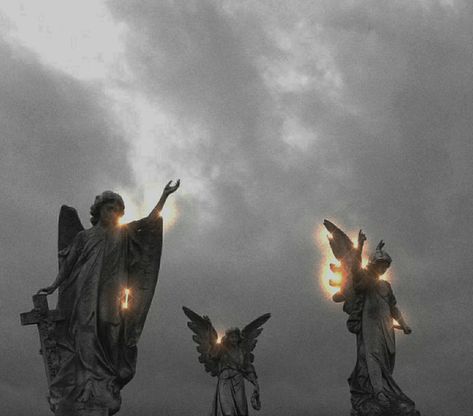 Angel Asethic, Angel Astethics Dark, Biblical Aesthetic Dark, Glowing Angel Aesthetic, Avenging Angel Aesthetic, Angel Witch Aesthetic, Weeping Angels Aesthetic, Arch Angel Aesthetic, Angle Statue Aesthetic