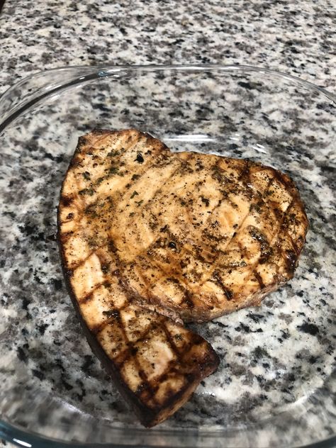 Used the marinade in this recipe and smoked on a Traeger Grill at 325. Smoked Swordfish Recipe, Smoked Swordfish, Swordfish Marinade, Swordfish Steak, Swordfish Recipes, Big Green Egg Recipes, Fat Food, Pellet Smoker, Smoked Food