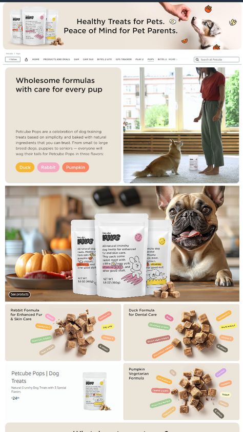 Amazon.com: Petcube: Pops Amazon Store Front Design, Amazon Storefront Design, Treats For Dogs, Storefront Design, Shiva Art, Promotional Design, Amazon Storefront, Amazon Store, Store Front