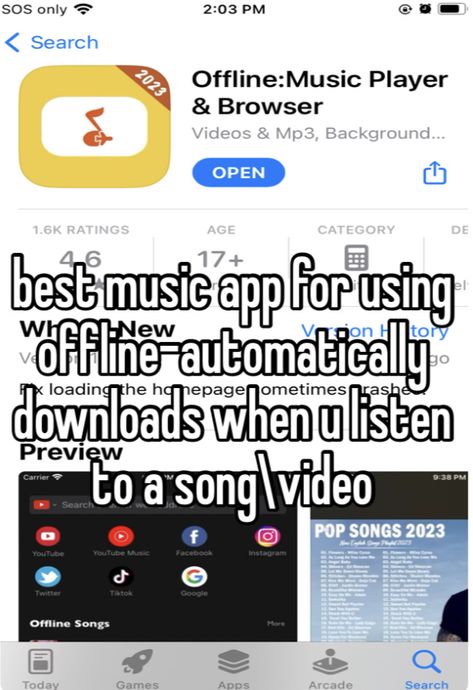 Music Apps Without Wifi, Offline Music Apps Iphone Free, Music Apps Better Than Spotify, Fun Spotify Websites, Free Offline Music Apps, Offline Music Apps, Offline Music, Music Player App, Movie App