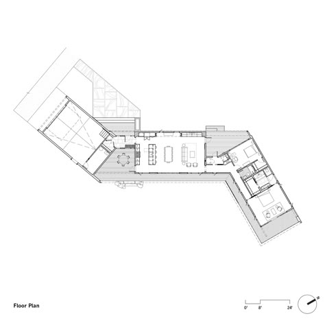 French Broad House - Sanders Pace Architecture Sanders Pace Architecture Painted Wood Ceiling, Metal Facade, Building Foundation, White Washed Oak, Cypress Wood, Metal Siding, Simple Interior, Roof Covering, House Siding