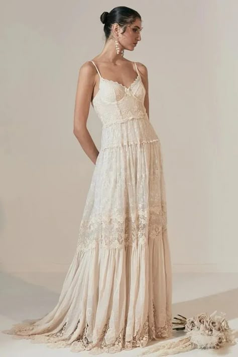 Buy Wedding Dress Online, Romantic Clothing, Wedding Dresses Hippie, Buy Wedding Dress, Bohemian Wedding Dress, Bohemian Bride, Bohemian Wedding Dresses, Grad Dresses, Online Wedding Dress