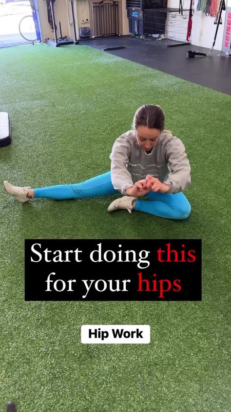 👉 Stiff hips? Can you do this? 👊 If this variation is too tough, leave the legs in place (femur on bent leg stays fixed in either the internally or externally rotated position) and put a foam roller under your hips. Sit onto and push off the roller. Repeat in internal and external positions on both legs. 👍 🎥 @thephysiofix #hipmobility #hipmobilitywork #hipmobilityexercises #mobilitytraining #mobilitychallenge | OPTP | Stiff Hips, Hip Mobility Exercises, Hip Mobility, Trim Healthy Mama, Trim Healthy, Physical Therapist, Foam Roller, Health And Wellness, Repair