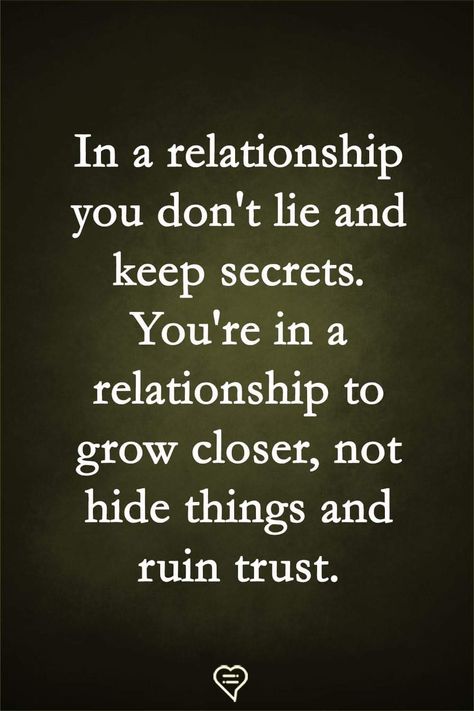 In a relationship you don't lie and keep secrets. You're in a relationship to grow closer, not hide things and ruin trust.  . . . . #relationship #quote #love #couple #quotes Being Secretive Quotes Relationships, A True Relationship Quotes, When Someone Hides Things From You, If You Dont Trust Me Quotes, When You Hide Things Quotes, Why Do You Hide Things From Me, Lied To Quotes Relationships Betrayal, Hiding Secrets Quotes Relationships, Keeping Secrets In Marriage