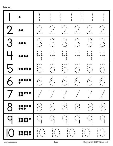 Matematik Prasekolah, Number Worksheets Kindergarten, Preschool Tracing, Letter Tracing Worksheets, Tracing Worksheets Preschool, Free Preschool Worksheets, Preschool Math Worksheets, Numbers Kindergarten, Number Tracing