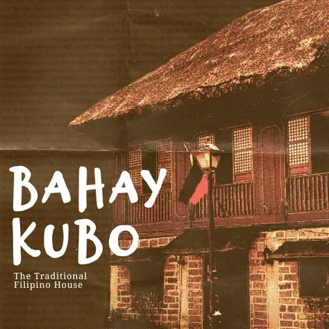 #Graphicdesign #Art #RizalPark Traditional House Philippines, Filipino American History Month, Philippine Graphic Design, Filipino Typography, Filipino Design Ideas, Filipino Branding, Filipino Culture Aesthetic, Traditional Filipino House, Filipino Graphic Design