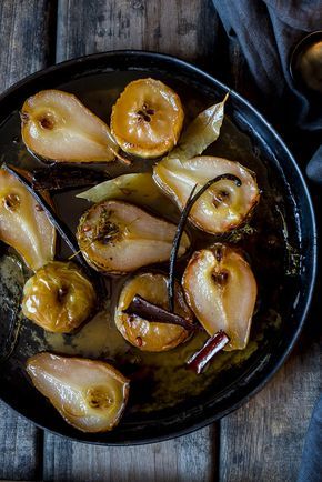 Roasted Pears, Gluten Free Ice Cream, Roasted Pear, Toffee Sauce, Spiced Pear, Dessert Aux Fruits, Poached Pears, Smitten Kitchen, Weekend Breakfast