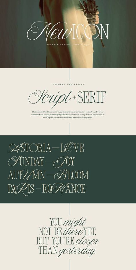 New Icon Serif Font by Sam Parrett Script Fonts Alphabet, Fancy Cursive Fonts, Best Cursive Fonts, Free Cursive Fonts, Caligraphy Font, Font Love, Alfabet Font, Romantic Fonts, Business Fonts