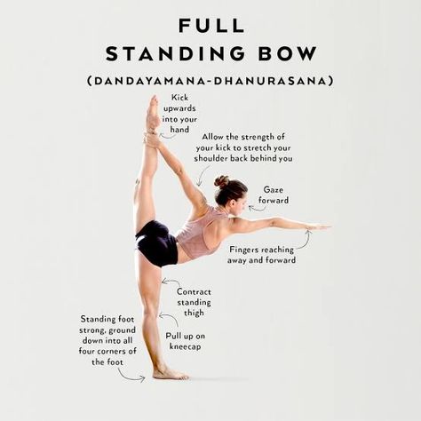 Full standing Bow Pulling pose Dolphin Pose Yoga, Boat Pose Yoga, Fish Pose Yoga, Eagle Pose Yoga, Camel Pose Yoga, Bow Pose Yoga, Cobra Pose Yoga, Bikram Yoga Poses, Yoga Poses Chart