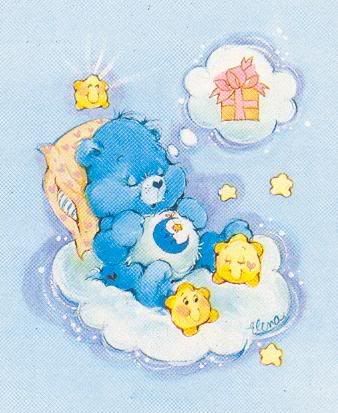 Care Bears: Bedtime Bear Dreaming Care Bear Tattoos, Bedtime Bear, Care Bears Vintage, Care Bear Party, Funshine Bear, Care Bears Cousins, Bear Sticker, Slaap Lekker, Bear Tattoo