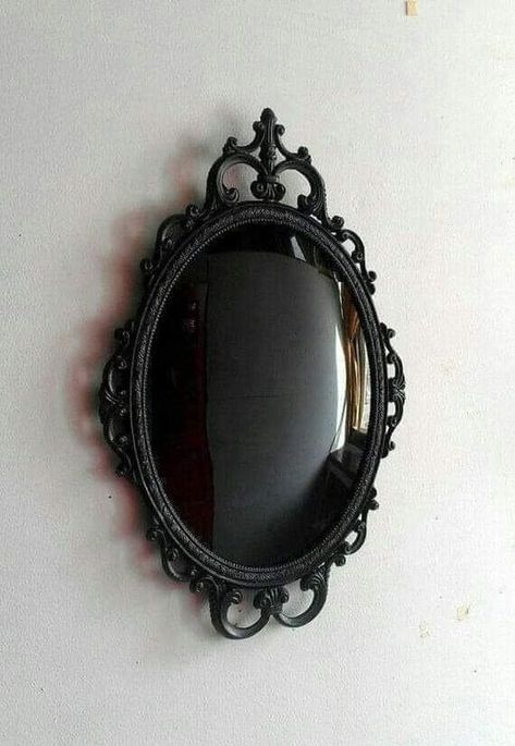 (20+) Facebook Witches Mirror, Black Scrying Mirror, Vintage Oval Frame, Gothic Mirror, Scrying Mirror, Goth Home, Goth Home Decor, Pagan Witch, Goth Decor