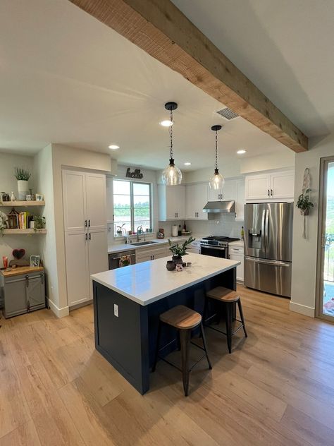 Beams On A Flat Ceiling, How To Hide A Support Beam In Kitchen, Exposed Wood Beams Kitchen, Exposed Beams Ceiling Kitchen, Cathedral Ceiling Beams, Wooden Beams In Kitchen, Beams In Kitchen Ceiling, Kitchen Beams Ceiling, 10 Foot Ceiling Kitchen