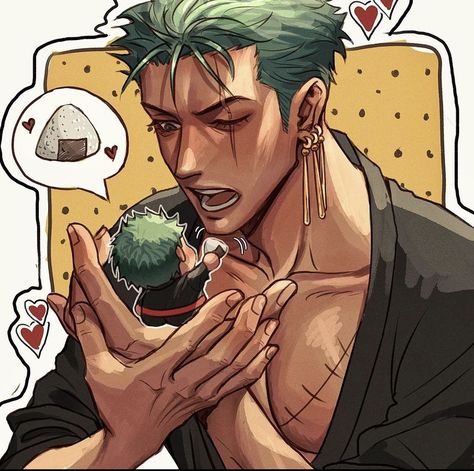 Yoleviii Zoro, Zoro One Piece Fanart Cute, Zoro One Piece Manga, Roronoa Zoro Fanart, Zoro One Piece Fanart, Zoro Fanart, Zoro Manga, Zoro Anime, One Piece Zoro