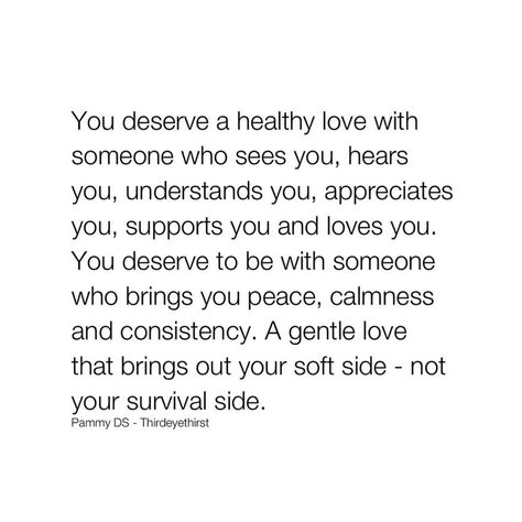 You are worthy of a love that nourishes your soul, a love where every facet of your being is recognized, heard, and cherished. The… | Instagram I’m Worthy Of Love Quotes, You Deserve A Love, You Are Safe With Me Quotes, I Release You With Love, Concious Love Quotes, What Love Feels Like Quotes, Am I Worthy Of Love Quotes, Feeling Heard Quotes, Worthy Quotes Relationships