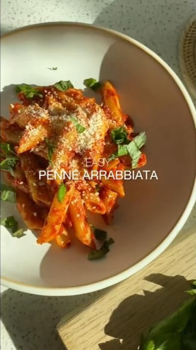 Pin on Easy Dinner Recipes Pasta Quick Recipes, Arabiata Pasta Recipe Video, Easy Comfort Food Recipes Quick, Penne Arrabiata Recipe, Arabiata Pasta Recipe, Cold Weather Dinner Ideas Easy, Healthy Penne Pasta Recipes, Pasta Recipes Penne, Arabiata Pasta