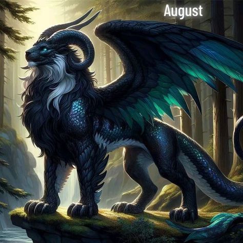 Fantasy Animals Magical Creatures, Mythical Creatures Fantasy, Mystical Animals, Fantasy Wolf, Lion King Art, Phoenix Rising, Fantasy Beasts, Mythical Beast, Animale Rare