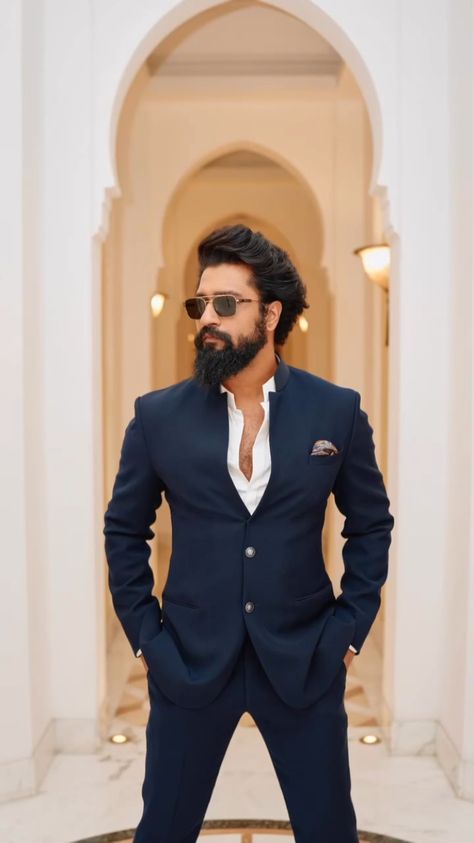 Formal Men Poses, Engagement Blazer For Groom, Pose In Suit Men, Formal Engagement Look For Men, Kurta For Engagement For Men, Wedding Jodhpuri For Men, Groom Blazer Wedding, Reception Blazers For Men, Blazer Poses For Men