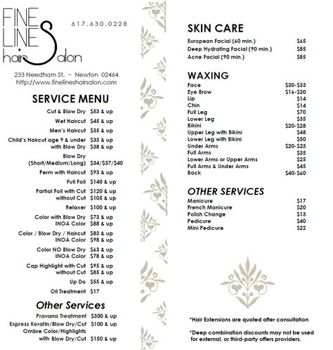 Hair Salon Price List, Salon Tips, Hair Salon Prices, Glam Bar, Nail Salon Prices, Company Letterhead Template, Dream Salon, Spa Marketing, Salon Price List