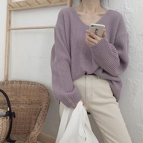 Korean Fashion Winter, Pirate King, Korean Fashion Summer, Winter Fashion Outfits Casual, Purple Outfits, Korean Fashion Dress, Korean Fashion Trends, 2020 Fashion, 가을 패션