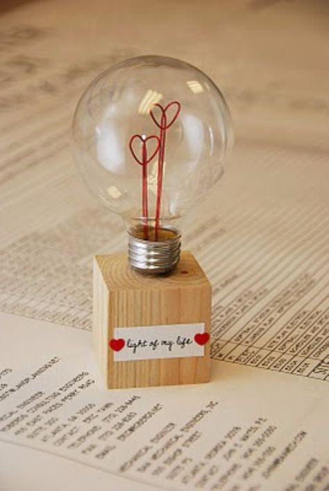 Best DIY Valentines Day Gifts - Light Of My Life Lamp - Cute Mason Jar Valentines Day Gifts and Crafts for Him and Her | Boyfriend, Girlfriend, Mom and Dad, Husband or Wife, Friends - Easy DIY Ideas for Valentines Day for Homemade Gift Giving and Room Decor | Creative Home Decor and Craft Projects for Teens, Teenagers, Kids and Adults http://diyjoy.com/diy-valentines-day-gift-ideas Homemade Gifts For Girlfriend, Valentijnsdag Diy, Selamat Hari Valentine, Saint Valentin Diy, Valentines Bricolage, Hadiah Valentine, Hari Valentine, Diy Event, Creative Valentines