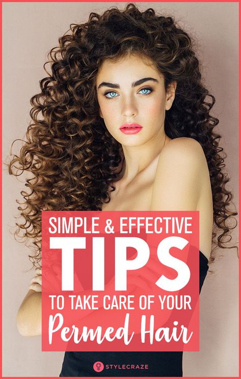 8 Simple And Effective Tips To Take Care Of Your Permed Hair #hairstyles #tips #permed #hair #hairstyle Perm Hair Women, Curly Permed Hair, Perm Ideas, Perm Curls, Spiral Perm, Beach Mood, Permed Hair, Diy Hair Care, Hydrate Hair