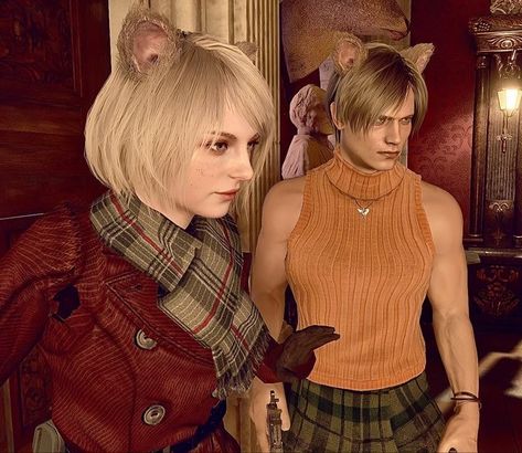 leon kennedy and ashley graham Ashley Graham Resident Evil, Tyrant Resident Evil, My Life Is Boring, Resident Evil Funny, Duck Wallpaper, Resident Evil Collection, Resident Evil Leon, The Evil Within, My Face When