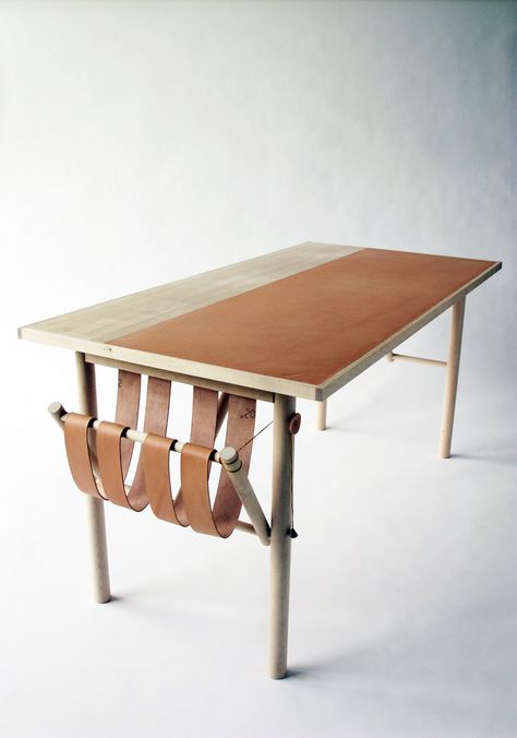 Desk Furniture Design, Creative Workspace Inspiration, Creative Workspace, Leather Desk, Workspace Inspiration, Bureau Design, The Desk, Wooden Desk, Furniture Details