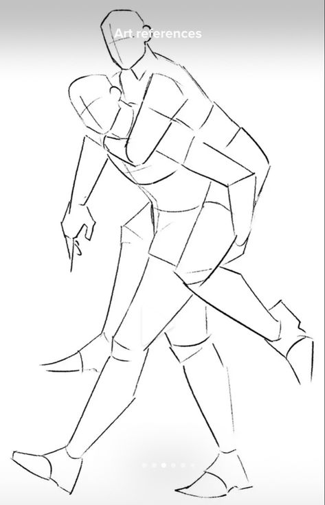 Tripping Poses Drawing Reference, Piggyback Reference Drawing, Height Difference Chart Drawing, Piggy Back Drawing Reference, Looking Back Art Reference, Hiking Reference Pose, Leaning On Person Reference, Carrying Over Shoulder Pose Reference, Two Person Poses Drawing Couple