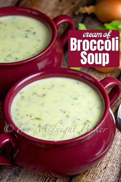 Warm up with the comforting goodness of our Cream of Broccoli Soup, a velvety blend of fresh broccoli, aromatic spices, and rich cream. This homemade soup recipe is a cozy winter soup recipe or serve it at your game day parties. Recipe For Cream Of Broccoli Soup, Best Cream Of Broccoli Soup Recipe, Broccoli Soup Recipes Easy, Easy Winter Soup Recipes, Creamy Broccoli Cheddar Soup, Bisque Soup Recipes, Broccoli Cheddar Soup Recipe, Creamy Broccoli Soup, Cream Soup Recipes