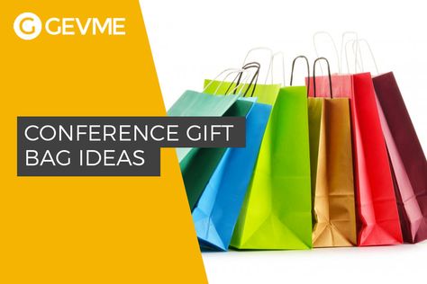 https://www.gevme.com/blog/conference-gift-bag-ideas/ Conference Gift Bag Ideas, Gift Bag Ideas, Prize Ideas, Cheap Stocking Stuffers, Christmas Husband, Conference Ideas, Conference Bags, Diy Beer, Survival Bag