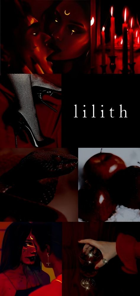 Capricorn Lilith Aesthetic, Lilith In Scorpio Aesthetic, Lilith Scorpio, Trinity Wallpaper, Lilith Aesthetic, Lilith In Scorpio, Queen Lilith, Lillith Goddess, Lilith Goddess