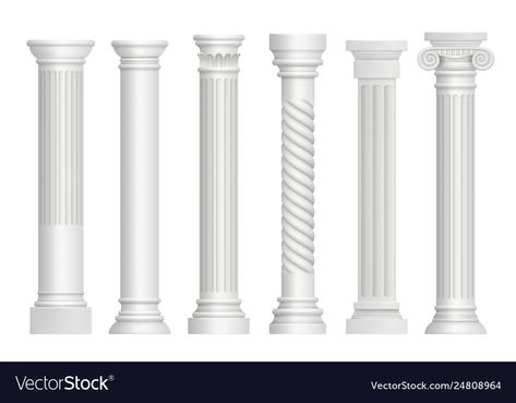 House Pillar Design, House Pillars, Classic Column, House Elements, House Interior Design Styles, Pillar Design, Wall Niche, Column Design, Wood Carving Designs