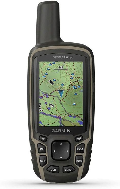 Gps Map, Altimeter, Geocaching, Color Display, Wireless Technology, Hiking Gear, Rock Climbing, Usb Cable, Black And Tan