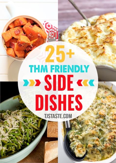 THM Friendly Side Dishes Trim Healthy Mama Recipes Dinner, Trim Healthy Mama Meal Plan, Trim Healthy Recipes, Trim Healthy Mama Plan, Trim Healthy Momma, Trim Healthy Mama Recipes, Low Carb Side Dishes, Thm Recipes, Trim Healthy Mama