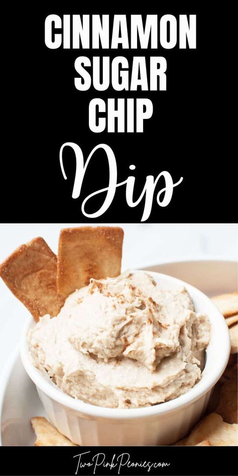 This easy Dip for Cinnamon Sugar Chips is a great way to enjoy one of your favorite chips. It is a wonderful dip to make for parties too! It is a super easy to make dessert dip. Dip For Cinnamon Sugar Pretzels, Cream Cheese Dip For Cinnamon Pretzels, Cinnamon Chip Dip, Dip For Cinnamon Pita Chips, Cinnamon Pita Chips And Dip, Sweet Cream Cheese Dip For Pretzels, Dips To Go With Cinnamon Chips, Chip And Dip Party Tray Ideas, Tortilla Chip Dessert