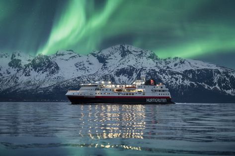 Northern Lights Cruise, Northern Lights Viewing, Kirkenes, The Aurora Borealis, Family Beach Trip, Alesund, Norway Travel, See The Northern Lights, Win A Trip