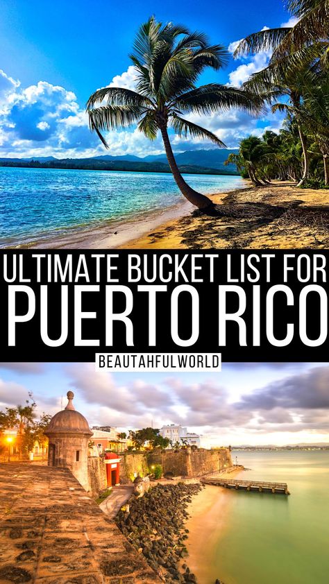 The Ultimate Puerto Rico Bucket List + Secret Expert Tips for 2023 Must Do In Puerto Rico, Places To Visit In Puerto Rico, What To Do In Puerto Rico, Things To Do In San Juan Puerto Rico, Things To Do In Puerto Rico, Puerto Rico Nails, Puerto Rico Packing List, Places In Puerto Rico, Puerto Rico Travel Guide