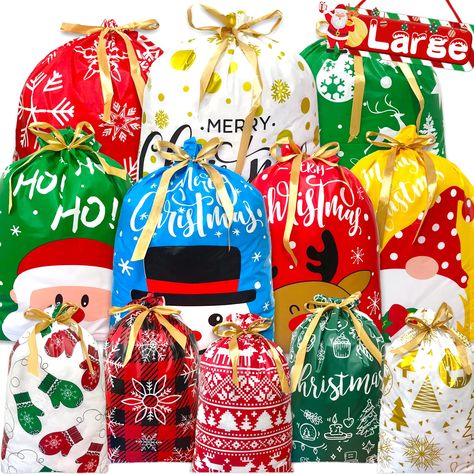 Small Xmas Gifts, Diy Christmas Gifts For Kids, Reindeer Christmas Gift, Holiday Gift Bags, Christmas Goodie Bags, Xmas Treats, Holiday Gift Bag, Goody Bags, Large Gift Bags