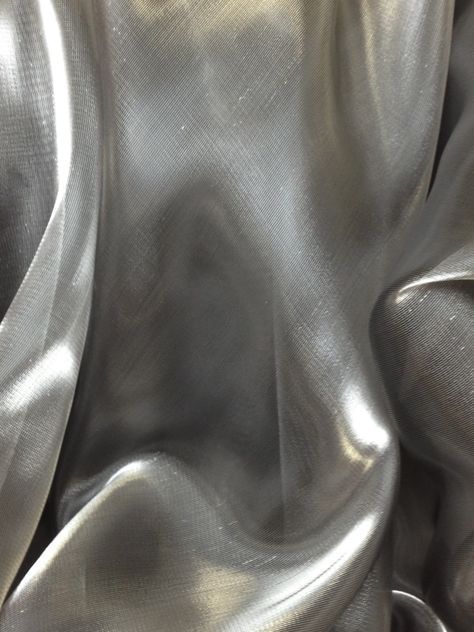 Silver | 銀 | Plata | Gin | Argento | Cеребро | Argent | Metal | Chrome | Metallic | Colour | Texture | Pattern | Style | Design | Textil Design, Silver Fabric, Metal Texture, Materials And Textures, Fabric Texture, Color Textures, Metallic Colors, Shiny Silver, Textures Patterns