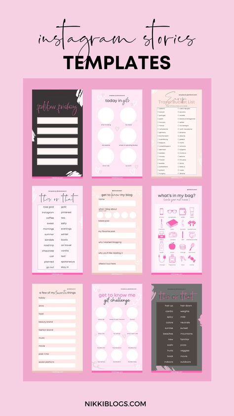 Download 10 FREE get to know me template styles for Instagram stories! Answers questions in text or GIF format to introduce yourself to new friends and followers. Click here to download them all and choose from alternate colors in every Instagram story template. #gettoknowmetemplate #instagramstoriestemplates #instagramstoriesideas #instagramstorytemplates #instagramstorytemplate #instagram #gettoknowme Instagram About Me Template, Introduce Yourself Template, Get To Know Me Template, Get To Know Me Instagram, Aesthetic Instagram Stories Template, Me Template, Ideas Emprendimiento, Story Content, About Me Template