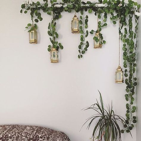 Fake Hanging Plants, Balkon Decor, Artificial Hanging Plants, نباتات منزلية, Hanging Vines, Decoration Plante, Home Doors, Deco Floral, Décor Diy