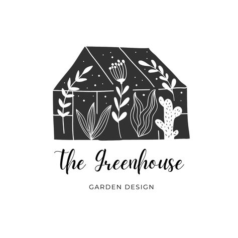 Business Cards And Flyers, Marketing Business Card, Hand Drawn Logo, Book Labels, The Greenhouse, Simple Graphic, Logo Sign, Graphic Design Software, Printing Business Cards