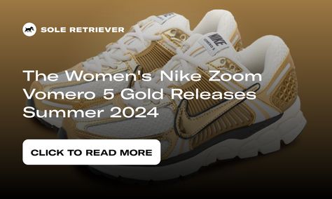 The Nike Zoom Vomero 5 Gold for women drops in Summer 2024, featuring metallic gold details and premium mesh for a standout look. Find release info and images here. Nike Zoom Vomero 5, Zoom Vomero 5, Vomero 5, Gold For Women, 3m Reflective, Jd Sports, Nike Zoom, Gold Details, In Summer