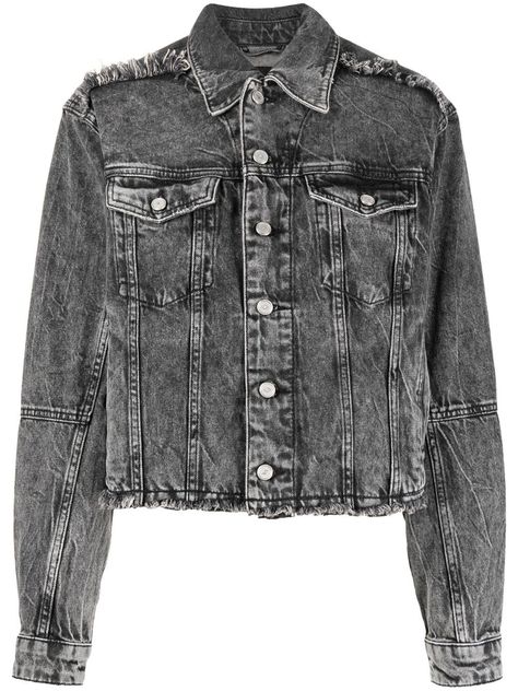 Artist Wardrobe, Denim Jackets For Women, Han Kjobenhavn, Designer Denim Jacket, Oversized Jean Jacket, Estilo Denim, Designer Denim, Black Denim Jacket, Organic Materials