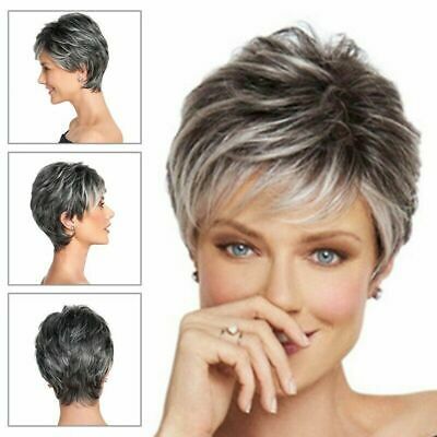 Gray Hair Short, Kort Pixie, Grey Wigs, Short Sassy Haircuts, Sassy Haircuts, Hair Transition, Gray Hair Cuts, Hair Gray, Natural Gray Hair