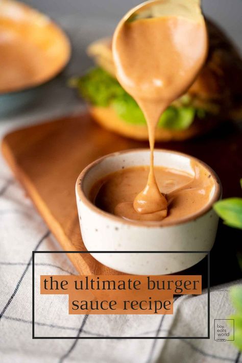 Are you always looking out for a good burger sauce? Or are you one of those people who call Mcdonald’s up asking for Tom Mayo in their burger. Well if you do, you are in for a real treat over here. Burger Sauce Recipe, Burger Sauces Recipe, Savory Snack Recipes, Ultimate Burger, Burger Sauce, Good Burger, Snacks Recipes, Savory Snacks, Sauce Recipe