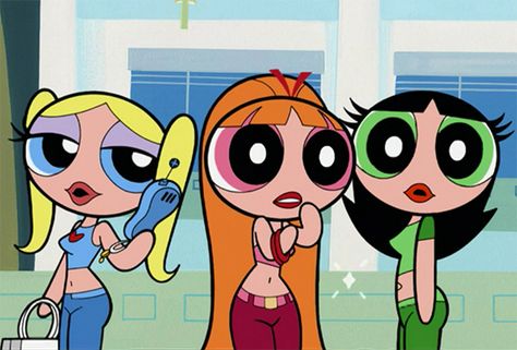 Famous Cartoon Duos, Powerpuff Girls Teenagers, Ppg And Rrb, Instagram Dp, Powerpuff Girl, The Powerpuff Girls, The Powerpuff, Puff Girl, Cool Wallpapers Cartoon