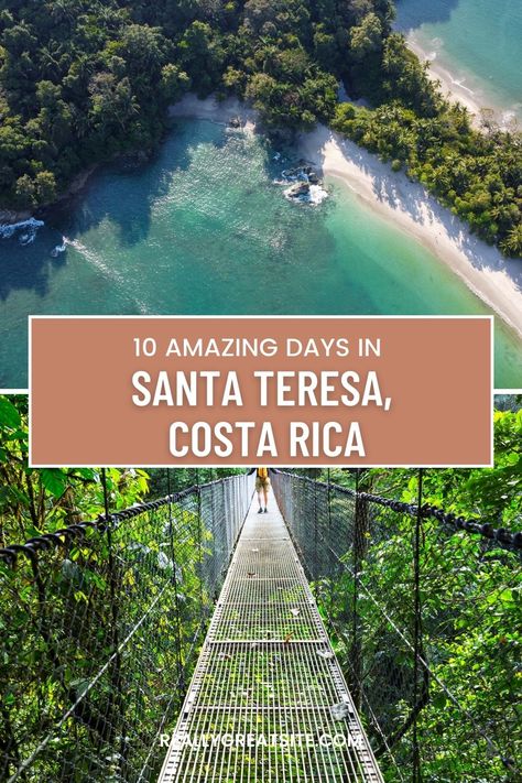 The Perfect Costa Rica Itinerary for 10 Days in Santa Teresa [Updated Feb 2023] Costa Rica Santa Teresa, Costa Rica Itinerary, Tortuga Island, Costa Ric, Santa Teresa Costa Rica, Visit Costa Rica, Costa Rica Vacation, Montezuma, Visit Santa